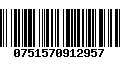Código de Barras 0751570912957