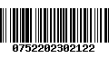 Código de Barras 0752202302122