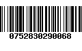 Código de Barras 0752830290068