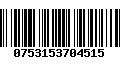 Código de Barras 0753153704515