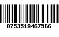 Código de Barras 0753519467566