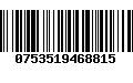 Código de Barras 0753519468815