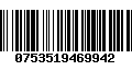Código de Barras 0753519469942