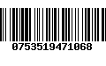 Código de Barras 0753519471068