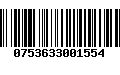 Código de Barras 0753633001554
