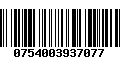 Código de Barras 0754003937077