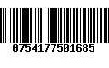 Código de Barras 0754177501685