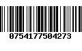 Código de Barras 0754177504273