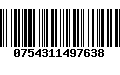 Código de Barras 0754311497638