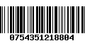 Código de Barras 0754351218804