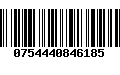 Código de Barras 0754440846185