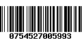 Código de Barras 0754527005993