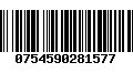 Código de Barras 0754590281577