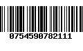 Código de Barras 0754590782111