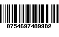 Código de Barras 0754697489982