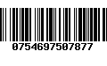 Código de Barras 0754697507877