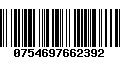 Código de Barras 0754697662392