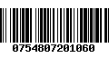 Código de Barras 0754807201060