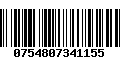 Código de Barras 0754807341155