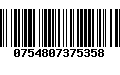 Código de Barras 0754807375358