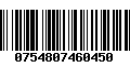 Código de Barras 0754807460450