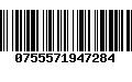 Código de Barras 0755571947284