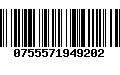 Código de Barras 0755571949202