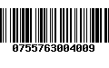 Código de Barras 0755763004009