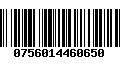 Código de Barras 0756014460650