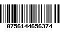 Código de Barras 0756144656374