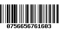 Código de Barras 0756656761603