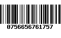 Código de Barras 0756656761757