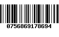 Código de Barras 0756869178694