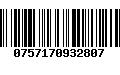 Código de Barras 0757170932807
