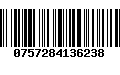 Código de Barras 0757284136238