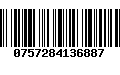 Código de Barras 0757284136887