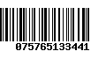 Código de Barras 075765133441