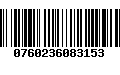 Código de Barras 0760236083153