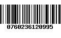 Código de Barras 0760236120995