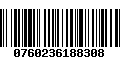 Código de Barras 0760236188308