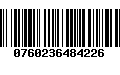 Código de Barras 0760236484226