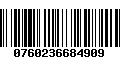 Código de Barras 0760236684909