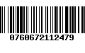 Código de Barras 0760672112479