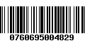 Código de Barras 0760695004829