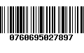 Código de Barras 0760695027897