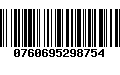 Código de Barras 0760695298754