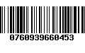 Código de Barras 0760939660453