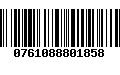 Código de Barras 0761088801858