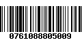 Código de Barras 0761088805009