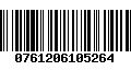 Código de Barras 0761206105264